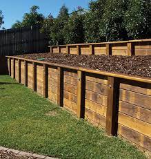 Building A Timber Retaining Wall