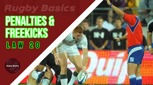 penalties and freekicks rugby basics