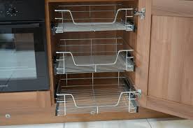 pull out wire basket kitchen cabinet