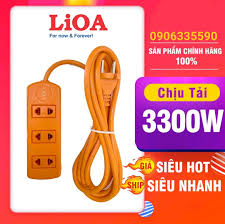 Bảng giá Ổ cắm điện LiOA công suất lớn chịu tải 3 nồi lẩu , 3 ở