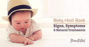 baby heat rash signs symptoms