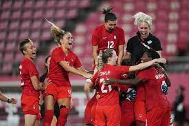 Canada's jessie fleming scored a penalty kick in the 74th minute to knock the united states out of the olympic women's soccer competition 3awhpf Xqidngm