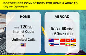 Postpaid plans with you in mind. Go Borderless Only With Digi Postpaid