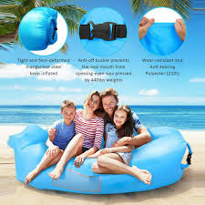 hold up to 500lbs inflatable lounger