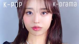 k pop vs k drama makeup tutorial using