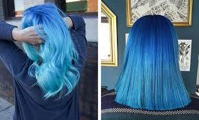 Well, i'm definitely not filming a hair dying diy again lol it was such a mess hahaha and remember guys, i'm not a professional hair stylist, i just do. 30 Incredible Blue Ombre Hair Colors Trending In 2020