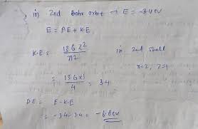 Circumference of Bohr's orbit in a Hydrogen atom is 13.32A^o . Calculate kinetic  energy of an electron in that orbit is: ( in eV/per atom)
