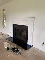 How To Paint A Ceramic Tile Fireplace