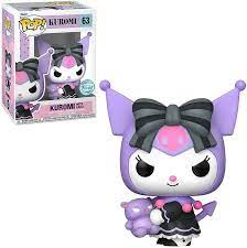 Amazon.com: POP Funko Sanrio Pop! Kuromi (with Baku) Vinyl Figure Hot Topic  Exclusive, Purple (66430) : Toys & Games