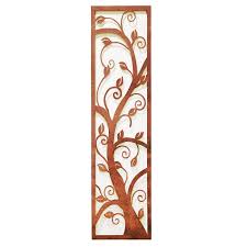Hanging Garden Tree Leaf Wall Art For