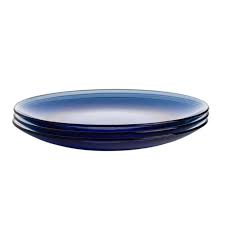 Borosilicate Glass Dinner Plate Set Of