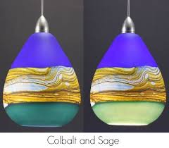Blown Glass Pendant Light Create Your
