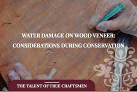 So, even though water itself doesn't really harm wood, we know that the net result is damage. Water Damage On Wood Veneer Considerations During Conservation