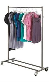 They fold up flat, so they can easily be stored away, and they can easily be set up when needed for use. Raw Steel Salesman Rolling Garment Rack Single Rail Garment Racks Rolling Garment Rack Clothing Rack Display
