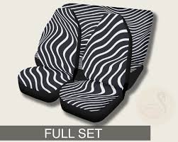 Zebra Car Seat Cover