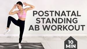 postpartum ab workout abs after
