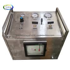 Hot Item Pneumatic Hydrostatic High Pressure Test Pump With Pressure Chart Recorder