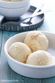 eggnog ice cream baked by rachel