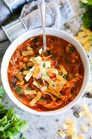 5 Ingredient Chicken Tortilla Soup Together As Family gambar png
