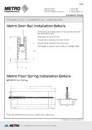 Drawings For Patch Fittings And Floor