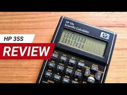Hp 35s Scientific Calculator Review