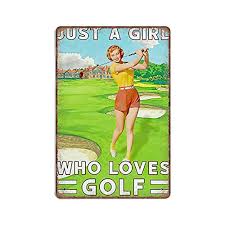 Golf Tin Signs Golf