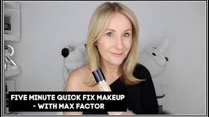 five minute quick fix makeup tutorial