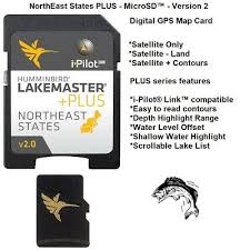 Humminbird Lakemaster Plus Digital Gps Map Card Series