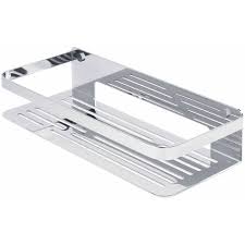 These chrome shower caddy are exciting discoveries designed for your every need. Bathroom Accessories Fittings Bathroom Shelf Rack Bath Basket Organizer Chrome Single Rectangular Shower Caddy Kisetsu System Co Jp