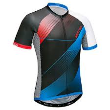 Wantdo Cycling Jersey For Men Short Sleeve Biking Shirt With
