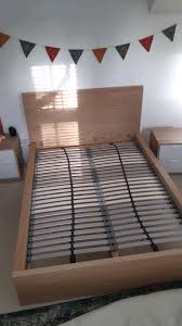 Double Bed Ikea Malm With Premium