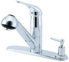 single lever pull out kitchen faucet