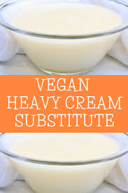vegan heavy cream subsute this