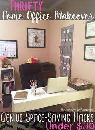 home office organization on the