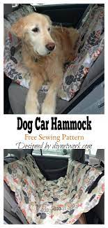 Dog Car Hammock Free Sewing Pattern