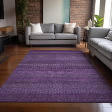 addison rugs chantille acn527 eggplant