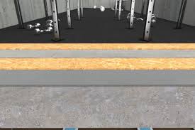 flooring for strength and free weight areas