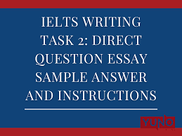 ielts direct question essay on society