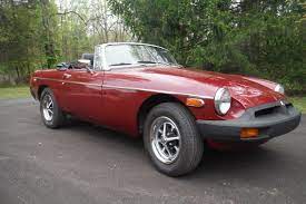 Sold Refinished Carmine Red 1979 Mgb