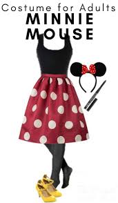 minnie mouse halloween costume for