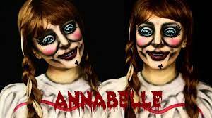 annabelle halloween makeup and body