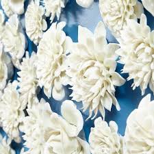 Jul 25 2020 ceramic flowers glass flowers living flowers 2 d flower art all for inspiration. Cyan Design 09113 Wall Flowers 1 1 2 X 4 1 4 Botanical Ceramic Wall Off White Glaze Overstock 26048790