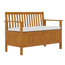 Outsunny Wood Garden Bench 2 Seater