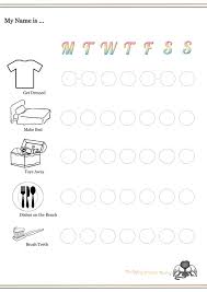 Free Printables Toddler Chore Chart Daily Task Chart