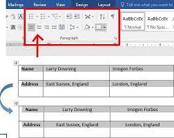 3 ways to center text in word table