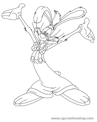 who framed roger rabbit coloring pages