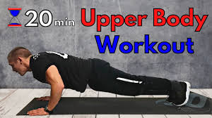 20 min upper body home workout own