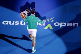 Australian open, one of the world's major tennis championships (the first of the four annual grand slam events), held at the national tennis centre at melbourne park in melbourne, australia. Australian Open Calls For Lighter Restrictions To Help Players Practice Daily Sabah