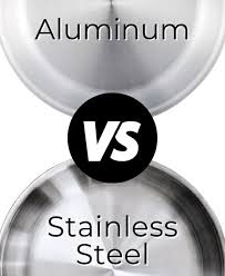 aluminum vs stainless steel cookware