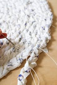 make your own braided rag rug
